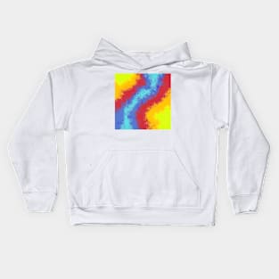 splattered tie dye-ish too Kids Hoodie